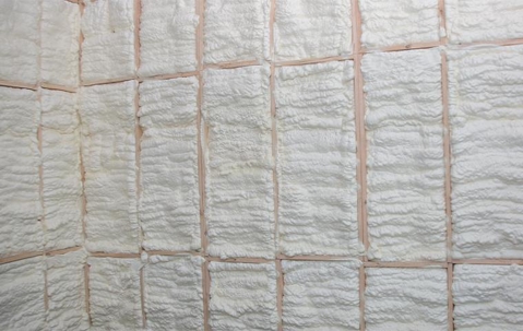 Spray Foam Insulation in a home.